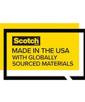 Scotch Heavy Duty Shipping Packing Tape With Dispenser, Made in USA with Globally Sourced Materials label