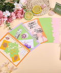 Handcrafted cards using Vintage Torn Edge Label Cutting Dies Set for scrapbooking and card making, shown with various embellishments.