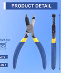 Multi Function Screw Extractor Pliers For Stripped Screws And Nuts Non Slip Tool That Extracts Broken Rusted Screws And Grips Bolts