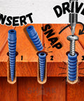 Stripped Screw Hole Repair Kit For Cabinets Hinges Doors And Furniture That Delivers A Fast Fix For Damaged Holes step-by-step use