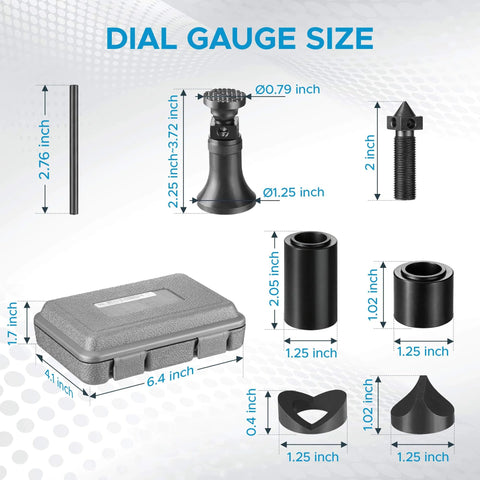 Heavy Duty Screw Jack Set For Leveling Milling And Drilling Machines With A 2.25 To 3.72 Inch Range And A 1.25 Inch Base Diameter