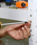 Installation of 25 Pack Multi Grip Rivet Nut Inserts Pre Bulbed One Quarter Inch Twenty Thread Heavy Duty Nutsert in sheet metal.