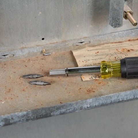 Replacement Bit For 11-In-1 And 10-In-1 Screwdriver Nut Drivers Includes Number 2 Phillips And 1/4 Inch Slotted Tips
