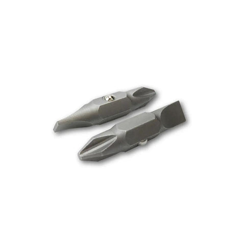 Replacement Bit For 11-In-1 And 10-In-1 Screwdriver Nut Drivers Includes Number 2 Phillips And 1/4 Inch Slotted Tips