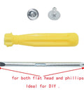 Screws and tool for Carry On Travel Suitcase Spinner Wheels Replacement Left And Right Caster With Screws And Tool 2 Pcs