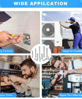 Various uses of Machine Screws 100 Piece Phillips Pan Head Electricians Kit Size 6 32 And 8 32 Stainless 304 for electrical repairs