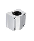16mm Bore Linear Ball Bearing Slide Block Units SCS16UU with aluminum alloy housing and chromium steel balls, side view