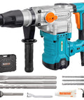 Heavy Duty SDS Max Rotary Hammer Drill With Vibration Control And Safety Clutch 13 Amp Motor For Concrete Brick And Masonry