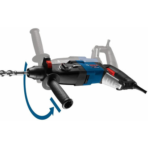 One And One Eighth Inch SDS-Plus Bulldog Xtreme Max Rotary Hammer For Concrete Drilling And Chiseling In Masonry With An Eight Point Five Amp Motor