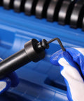 Close-up of hex wrench from 52 Piece Bushing Bearing And Seal Driver Kit Pro Grade For Transmission Bearings And Axle Seals