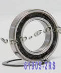 61905-2RS1 Bearing 25x42x9mm Sealed Ball Bearing angled view with visible rubber seal
