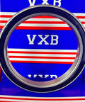 6818-2RS Bearing 90x115x13 Sealed Ball Bearing displayed against VXB branding background, showcasing its sealed design.