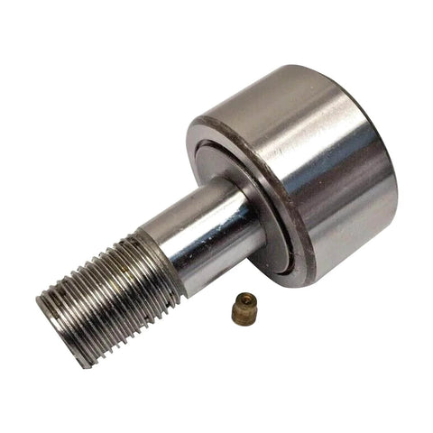 Sealed Cam Follower Bearing Stud CF-1/2-SB CR-1/2-XB 1/2" x 3/8", compatible with McGill and Smith Bearing, side view.