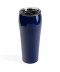 Officially Licensed 24 Oz Smart Grip Tumbler For Seattle Seahawks Fans With Spill Proof Tech That Grips Surfaces Prevents Tipping Keeps Your Drinks Cold And Game Day Ready, sleek dark blue design with lid