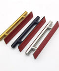4 cabinet handles in gold, black, red, and silver with acrylic finish, highlighting the modern style of 5 Inch Self Adhesive Cabinet Handles Set Of 4