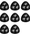8 Pieces 1.45 Inch Self Adhesive Appliance Caster Wheels 360 Degree Swivel Quiet Movement For Kitchen Appliances Coffee Machines Blenders