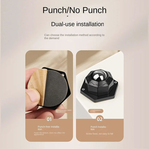 Eight Pack Heavy Duty Self Adhesive Swivel Caster Wheels For Furniture Storage Bins Cabinets And Appliances installation demo