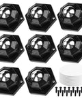 Heavy Duty Self Adhesive Swivel Caster Wheels 8 Pack 1 Inch Low Profile Universal Casters Load Capacity 30 Lb No Drill Installation With Adhesive Tape Safe For Most Surfaces Ideal For Furniture Appliances And Home Office Uses