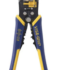 Self Adjusting Wire Stripper With Two Inch Jaw For Stripping 10 To 24 AWG ProTouch Grip For Comfort Built In Adjustable Stopper