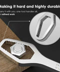 Self Adjusting Wrench Tool Set For Auto Repair And DIY With Dual End Torx And Flat Head Must Have Multifunctional Adjustable Wrench
