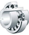 11208-TVH FAG Self Aligning Ball Bearings for Agricultural Equipment, metallic design, showing inner structure and ball placement.