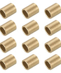 Self-Lubricating Cast Brass Sleeve Bearings With 4mm Bore 6mm OD And 10mm Length Pack Of 12 Gold Tone Bushing For Plain Shaft Sliding Movements