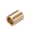 Self Lubricating Sintered Bronze Bearing Sleeve 0.25 Inch Bore 0.375 Inch OD 0.5 Inch Length Low Friction Plain Bearing