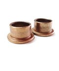 Self Lubricating Bronze Sleeve Bearing For Flange Mounts SAE 841 Bronze Bushing 5/8 By 3/4 By 1/2 Inches Oil Impregnated With 30W Lubricant