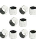 Self Lubricating Bearing Sleeve Bushing 5/16 Bore 25/64 OD 5/16 Length Carbon Steel Flanged Sleeve Bearing Set 10 Pieces