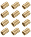Self Lubricating Cast Brass Sleeve Bearings 5mm Bore 7mm Outer Diameter 12mm Length Pack Of 12 Gold Tone in arrangement