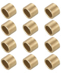 Self Lubricating Cast Brass Sleeve Bearings 6mm Bore 8mm OD 6mm Length Pack of 12 Gold Tone Plain Shaft Bearings displayed