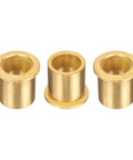 3 Pcs Flange Sleeve Bearings With 20mm Bore, 26mm Outer Diameter, 30mm Length, 32mm Flange Diameter And 3mm Flange Thickness, Sintered Bronze