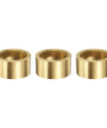 Three-Piece Self-Lubricating Sintered Bronze Sleeve Bearings With 30mm Bore 38mm Outer Diameter And 20mm Length Low Friction Bushings