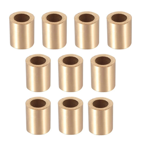 10 Pcs Sleeve Bearing Set With 10 Mm Bore 16 Mm Outer Diameter And 20 Mm Length Self Lubricating Bushings for machinery use