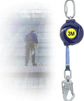 Pro Grade Heavy Duty Self Retracting Lifeline For Fall Protection Industrial Safety Rope with worker on site