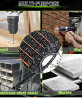 Mxuteuk 1170PCS #8#10 self tapping screws for metal shown in use for wood, wall, stainless steel, and marble applications