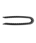 Semi Enclosed Cable Drag Chain Wire Carrier 2 Pack Reinforced Plastic 1 Meter Length Inner 18x50 mm Outer 23x58 mm Bend Radius 28 mm