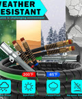 Weather-resistant 15 Ft Semi Truck Air Line Kit With Gladhands And Holder Tender Spring Kits for all climates and heavy duty use