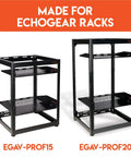 Rack Caster Kit For Server Racks With Wheels For Easy Mobility Of 15U And 20U Racks Designed For Skeleton Racks Ensuring Stable Rolling