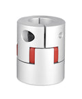Flexible Shaft Coupling For Servo And Stepper Motors CNC 30mm OD 35mm Length H7 Bore 8mm To 14mm Aluminum 6061 With 98SHA Polyurethane Spider