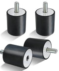 Set of four upgrade tamper rubber shock mounts that fit WP1540, WP1550, VP1135, VP1340, VP1550, VP2050 plate compactors