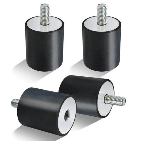 Set of four upgrade tamper rubber shock mounts that fit WP1540, WP1550, VP1135, VP1340, VP1550, VP2050 plate compactors