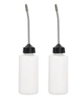 Two Pack 120ml Sewing Machine Oil Can Set With Precision Long Nozzle Lubricant Dispenser, ideal for crafting and industrial use