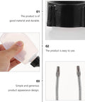 Close-up of Three Piece Sewing Machine Oil Can Set With Iron Spout And Cap For Precise Lubrication detailing nozzles and cap design.