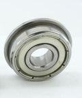 SFR106ZZ Stainless Steel Flanged Ball Bearing Bore Dia. 6mm Outside 10mm Width 3mm - VXB Ball Bearings