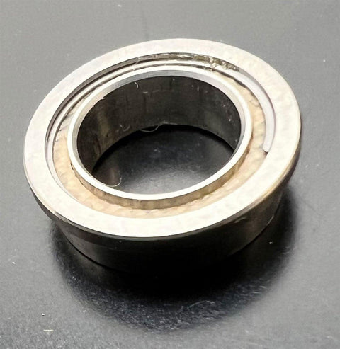 SFR168TT Stainless Steel Flanged Bearing With PTFE Seals 1/4"x3/8"x1/8" Bearing - VXB Ball Bearings