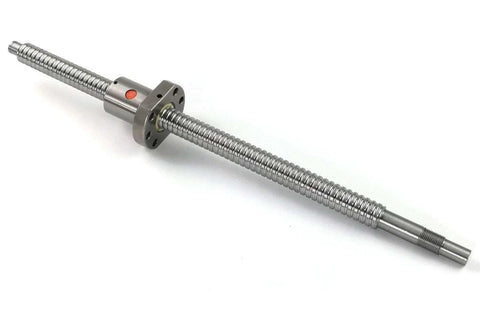 Ball Screw SFU1204, 12mm Diameter, 4mm Lead, 700mm Length, GCr15 Steel, 1pcs Ball Screw + Nut component displayed min