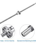 SFU1204 Ball Screw Assembly 12mm Diameter 4mm Lead 550mm Length With Ball Nut Anti Backlash Kit and standard end machining