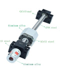SFU1605 300mm Ball Screw Kit With 16mm Diameter Lead 5mm Ground Screw And Preloaded Anti Backlash Nut for CNC machines