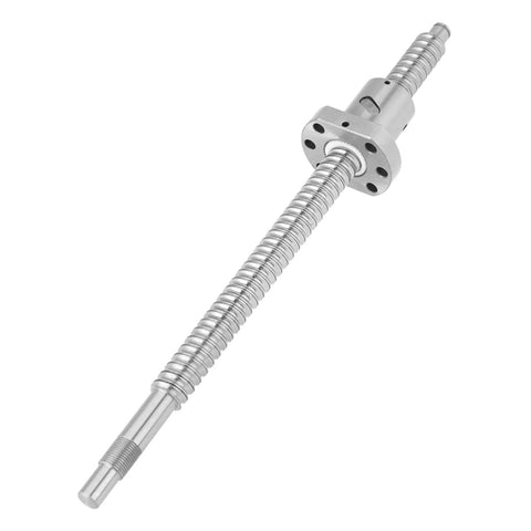 SFU1605 300mm Rolled Ball Screw With Ball Nut Anti Backlash for CNC Machines, 16mm dia, 5mm lead, precision linear motion